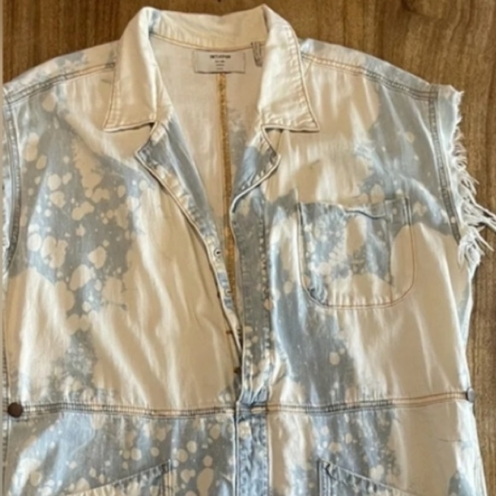 One Teaspoon Painters Safari Denim Jumpsuit (lightweight) - Picture 3 of 16